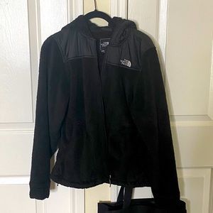 Black TheNorthFace zip up